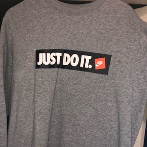 Just do it nike crewneck